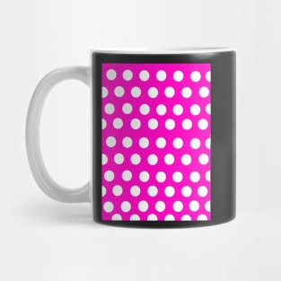 Pink and White Mug